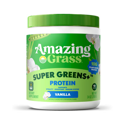 Amazing Grass Super Greens con Proteína Vainilla