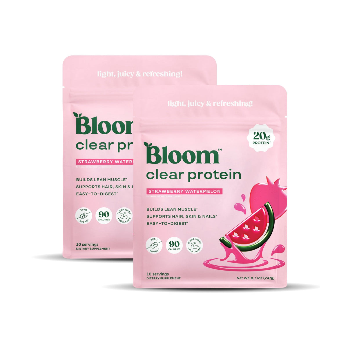 Bloom Nutrition Clear Protein Proteína Aislada Clara