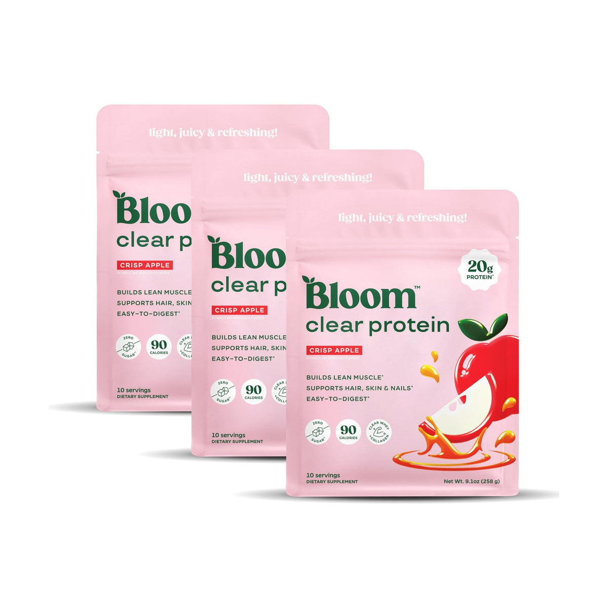 Bloom Nutrition Clear Protein Proteína Aislada Clara