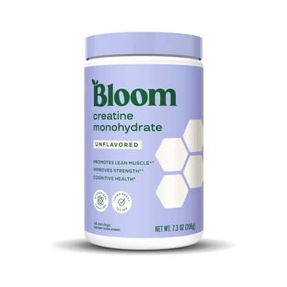 Bloom Nutrition Creatina Monohidratada en Polvo