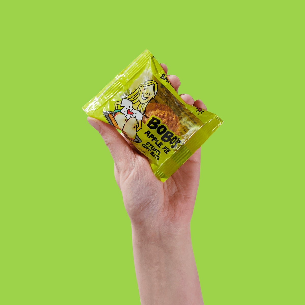 Bobo's Bocaditos De Avena Rellenos De Pay De Manzana
