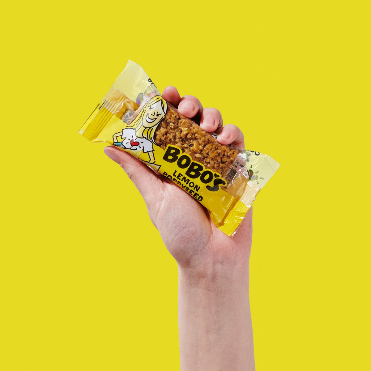Bobo's Barra De Avena Limón Y Amapola