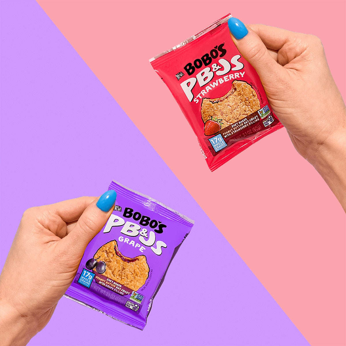 Bobo's Snacks De Avena PB&J Surtidos