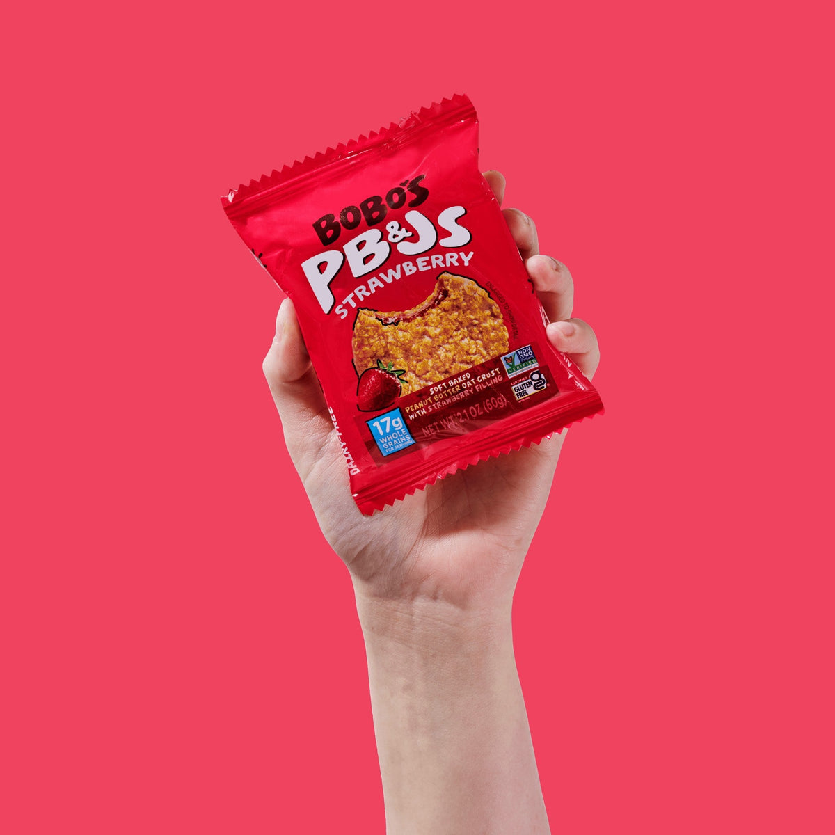 Bobo's Snack De Avena PB&J Fresa