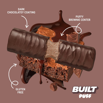 Built Barra De Proteína Brownie Batter