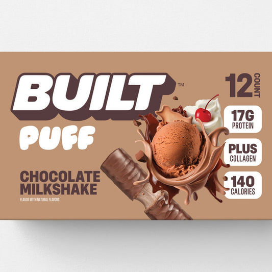 Built Puff Barra De Proteína Malteada De Chocolate