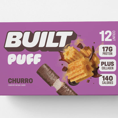 Built Puff Barra De Proteína Churro