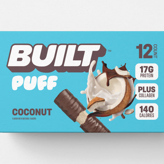 Built Puff Barra De Proteína Coco