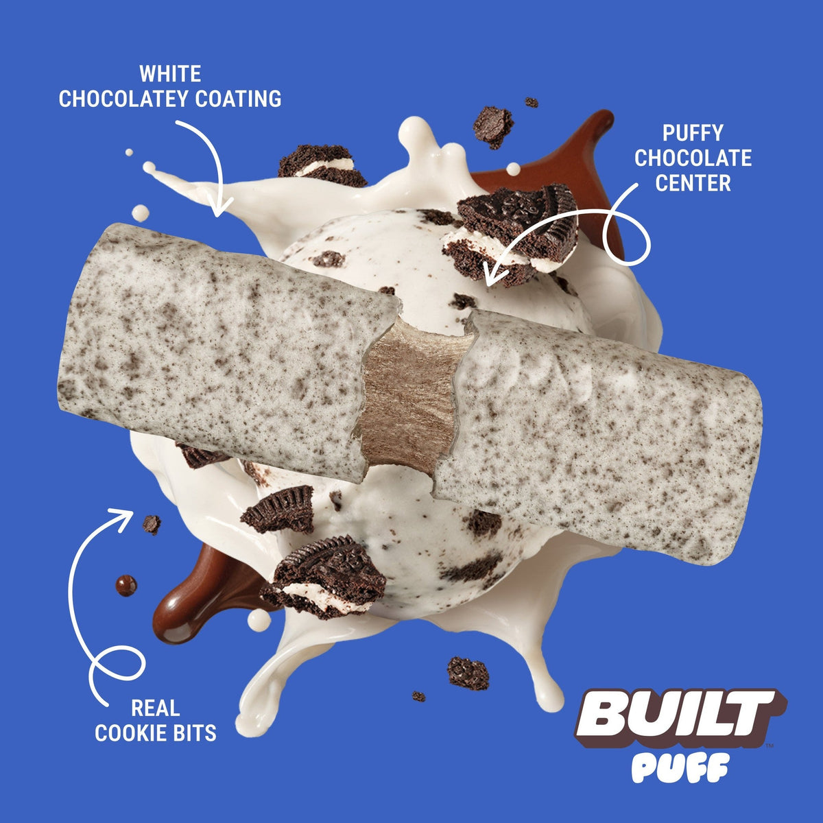 Built Barra De Proteína Cookies 'N Cream