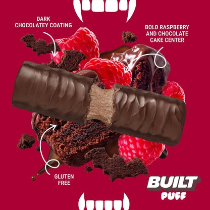 Built Barra De Proteína Dracula Cake
