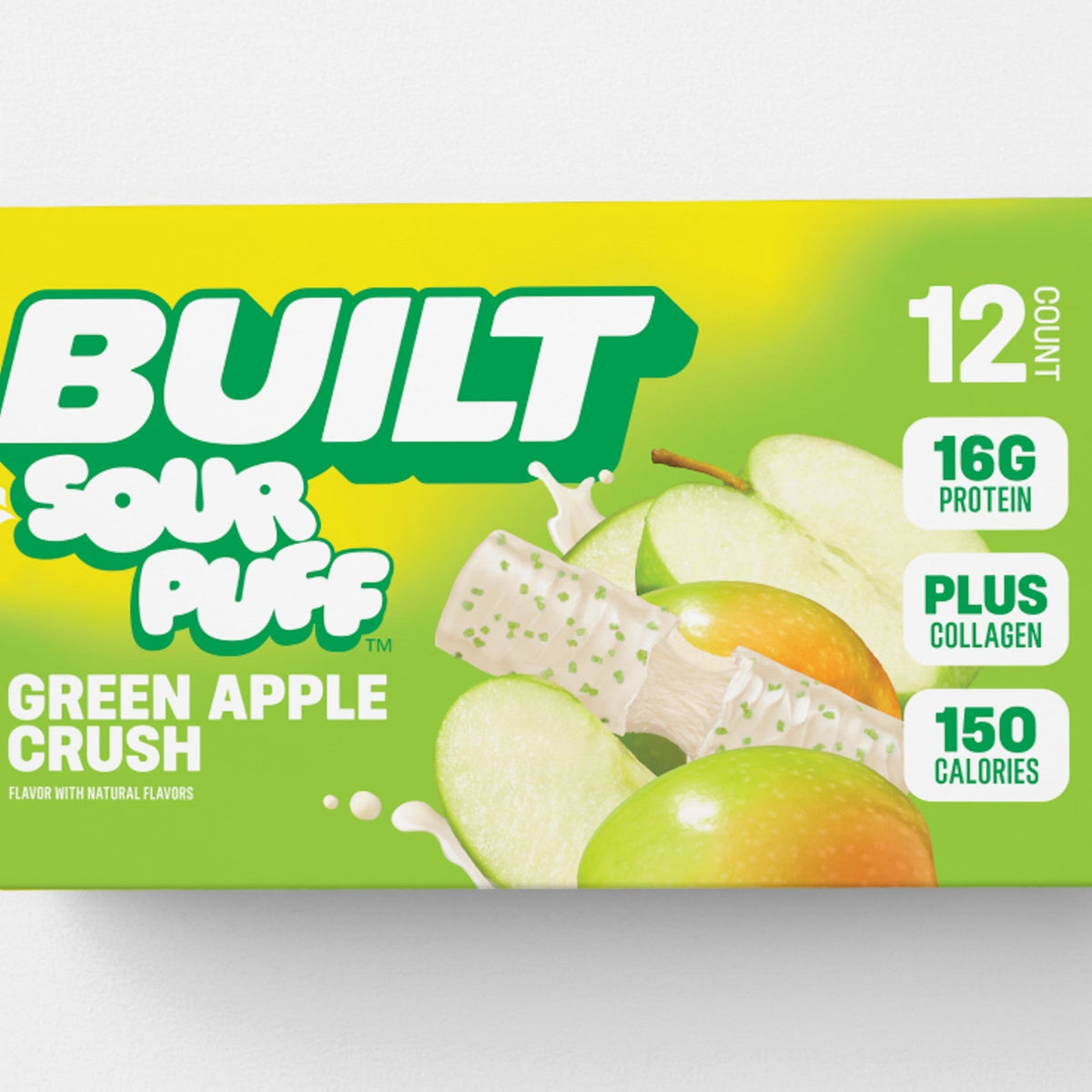 Built Barra De Proteína Manzana Verde