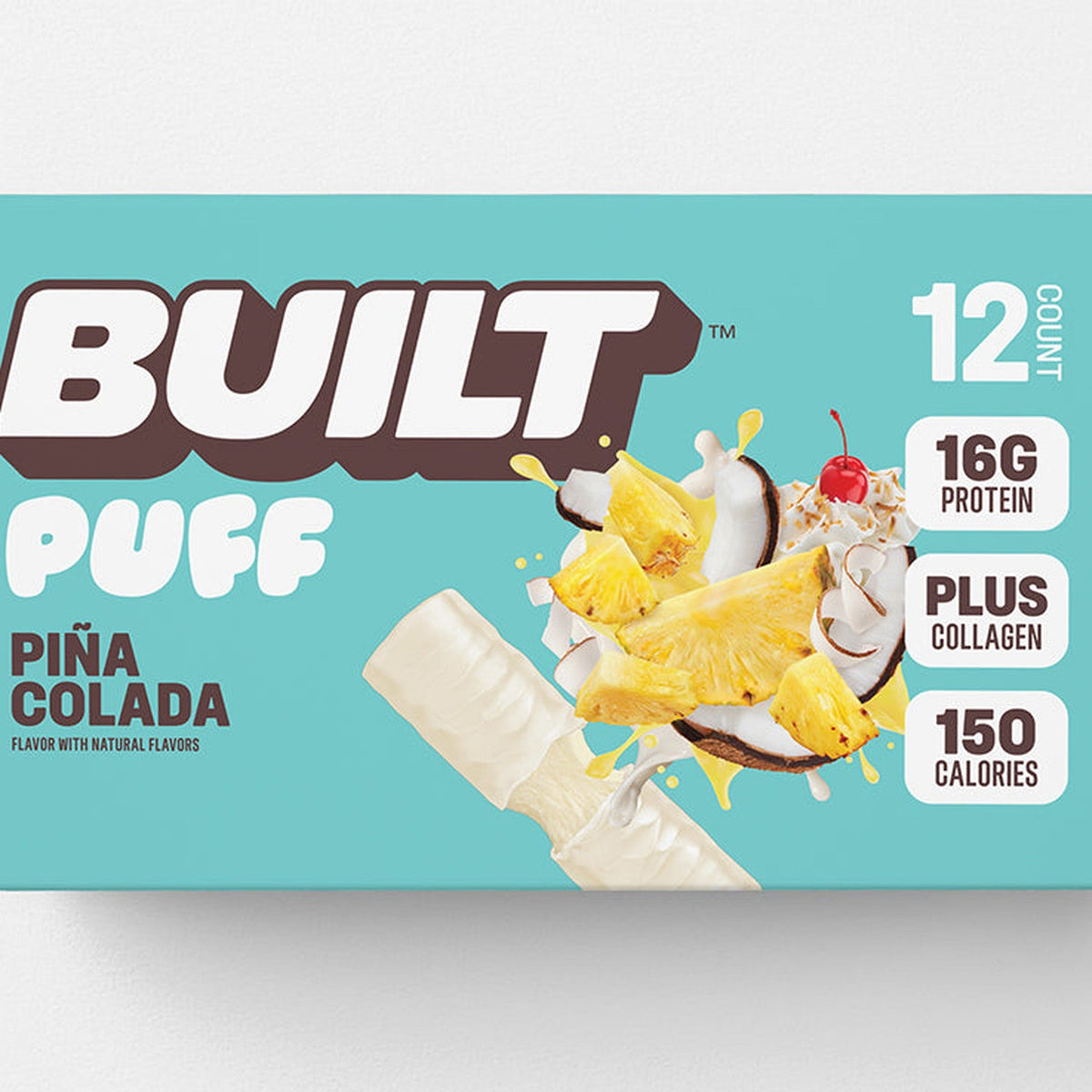 Built Puff Barra De Proteína Piña Colada