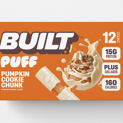 Built Puff Barra De Proteína Galleta De Calabaza