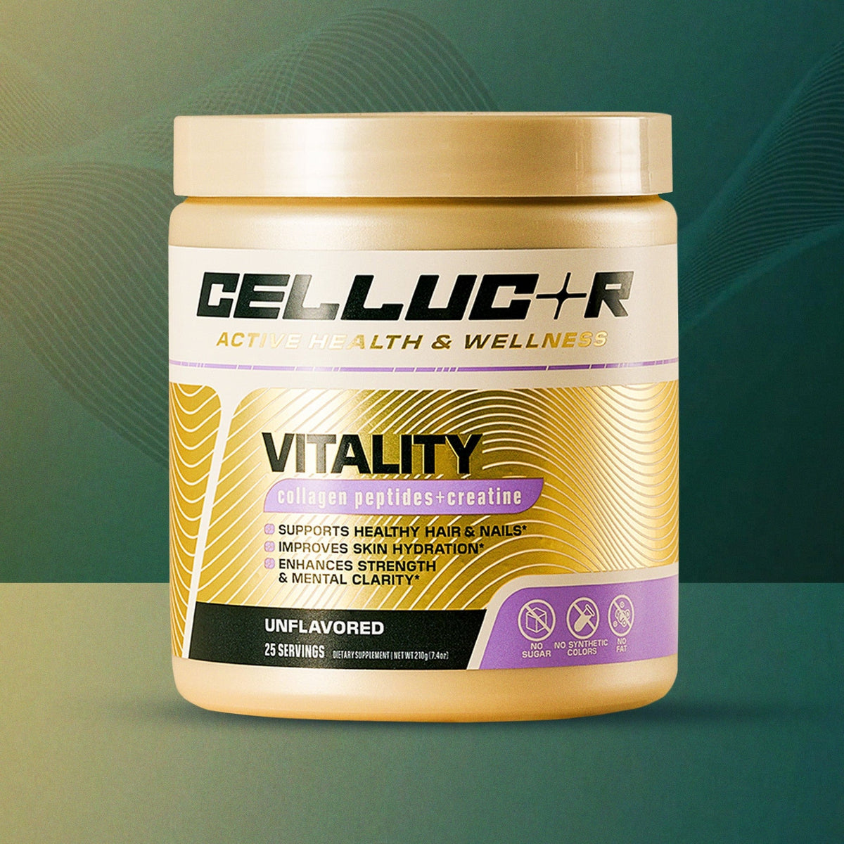C4 Creatina En Polvo Vitality Con Péptidos De Colágeno