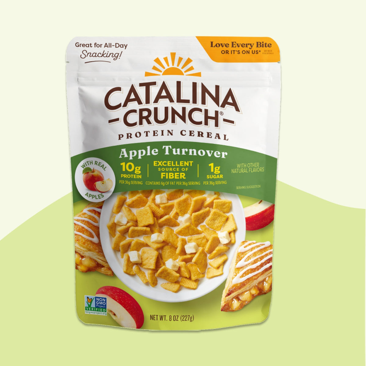 Catalina Crunch Apple Turnover with Apples Cereal