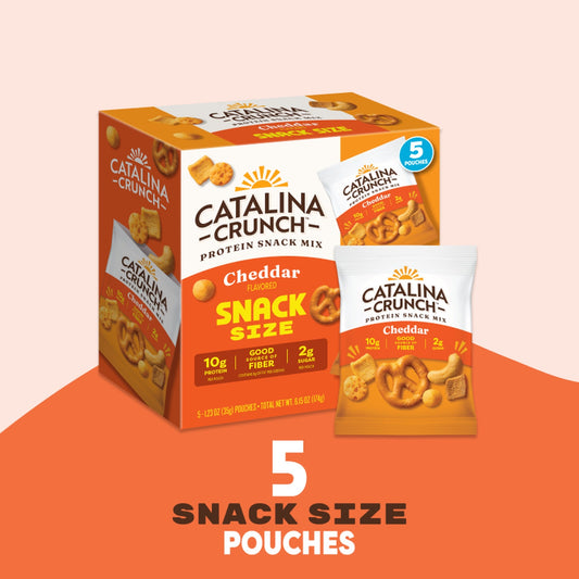 Catalina Crunch Botana Mixta Sabor Cheddar Multipack Bolsitas