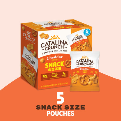 Catalina Crunch Botana Mixta Sabor Cheddar Multipack Bolsitas