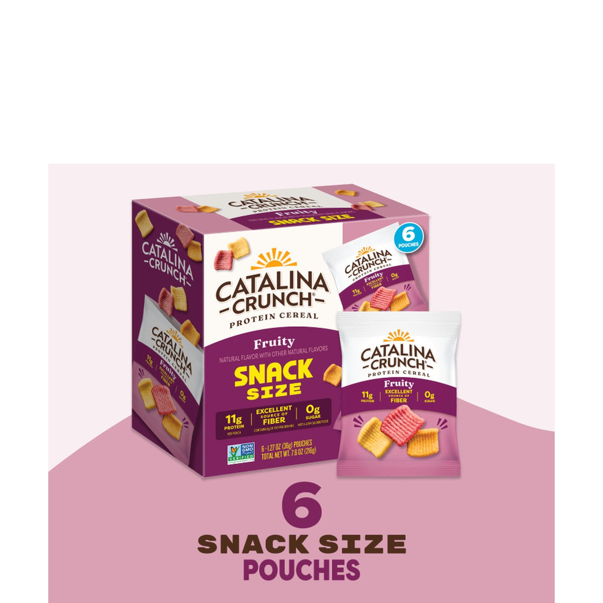 Catalina Crunch Fruity Snack Size Cereal Multipack