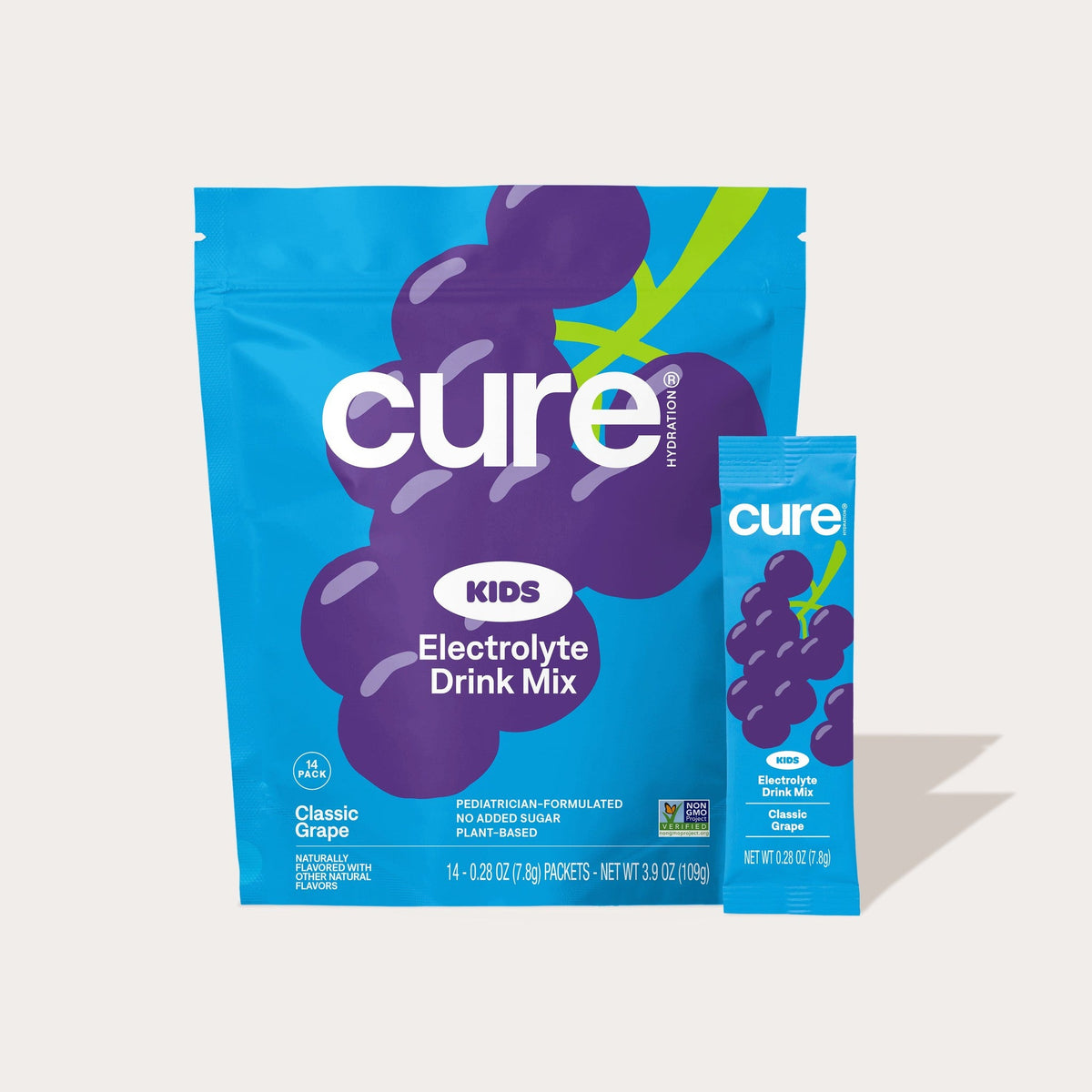 Cure Hydration Electrolitos en Polvo Uva