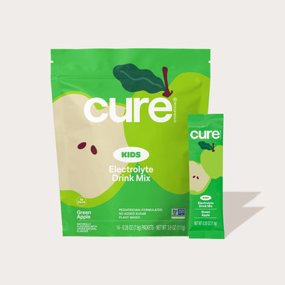 Cure Hydration Electrolitos en Polvo Manzana Verde