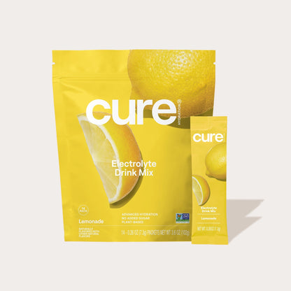 Cure Hydration Electrolitos en Polvo Limonada