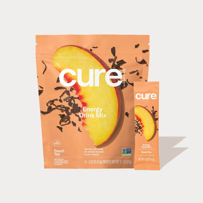 Cure Hydration Electrolitos en Polvo Té de Durazno