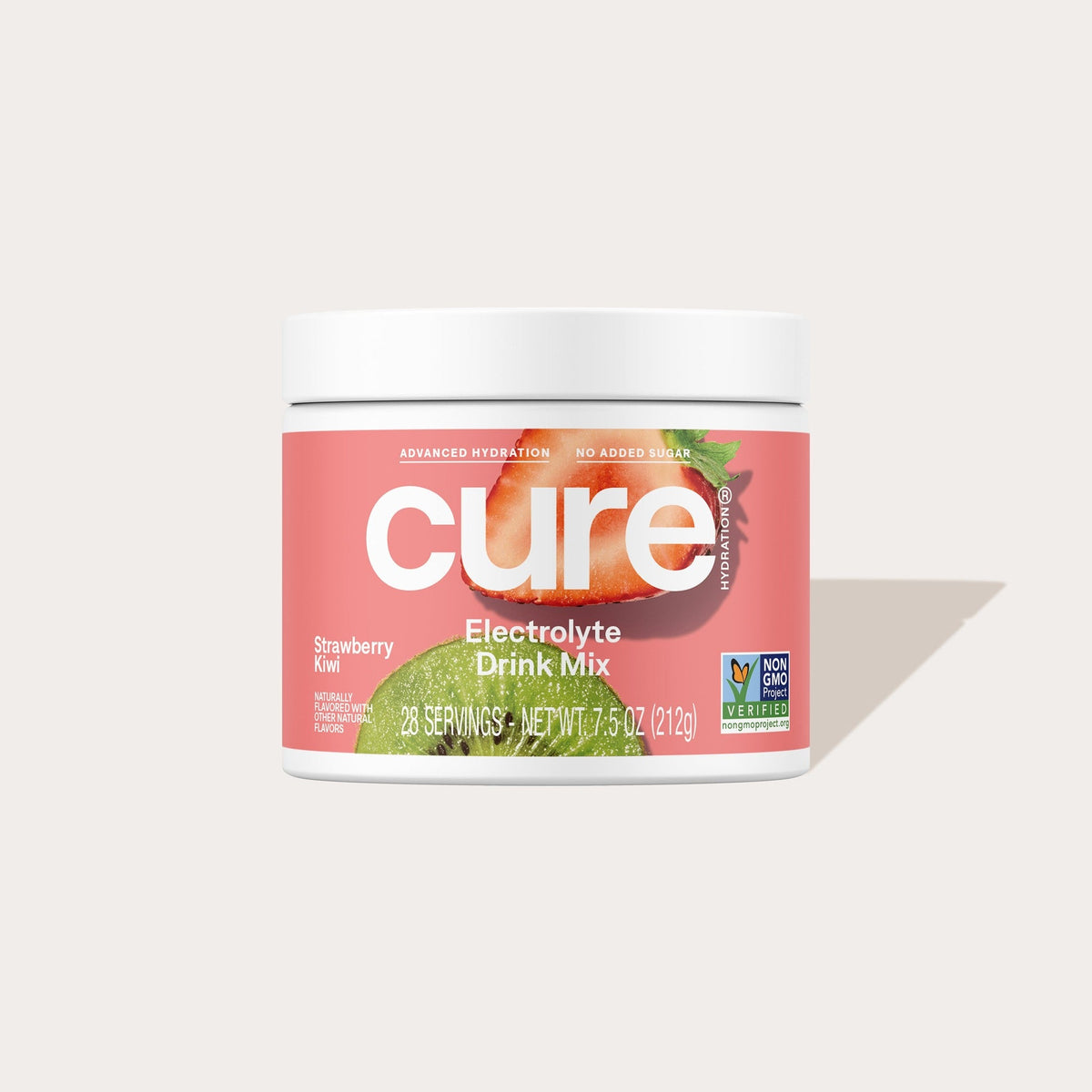 Cure Hydration Electrolitos en Polvo Fresa Kiwi Bote Grande