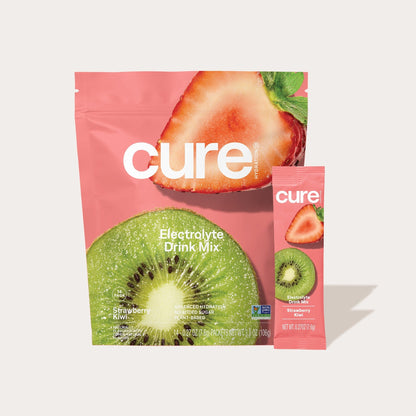 Cure Hydration Electrolitos en Polvo Fresa Kiwi