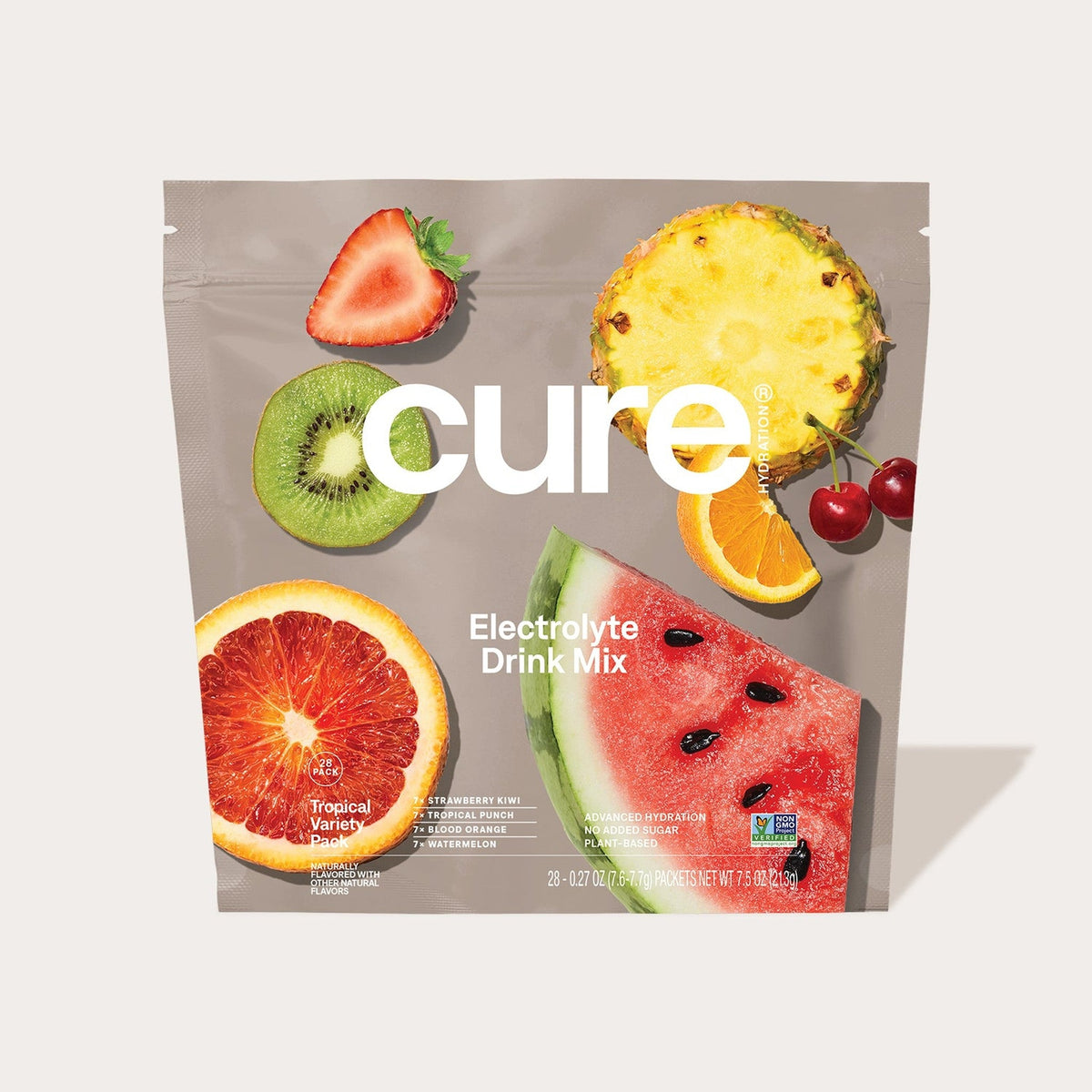 Cure Hydration Electrolitos en Polvo Surtidos Tropical