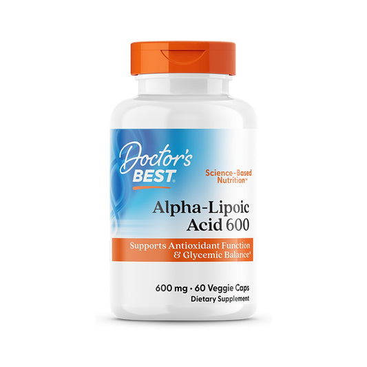 Doctor's Best Ácido Alfa Lipoico 600 Mg 60 Cápsulas