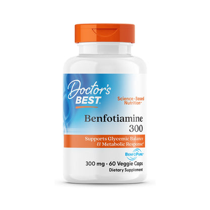 Doctor's Best Benfotiamina BenfoPure 300 Mg 60 Cápsulas