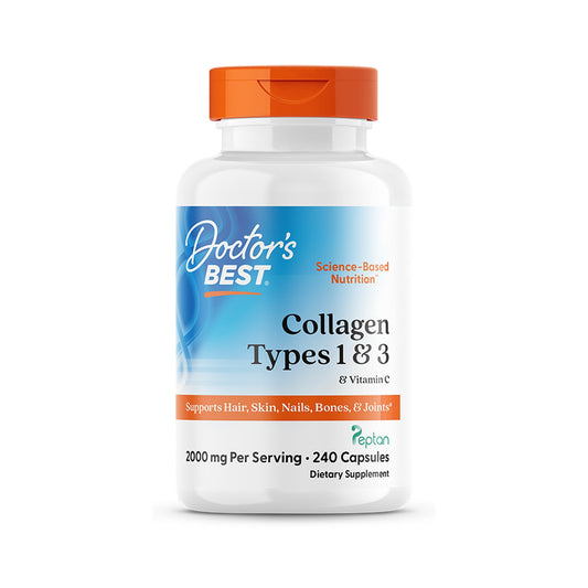 Doctor's Best Colágeno Tipo 1 Y 3 Con Vitamina C