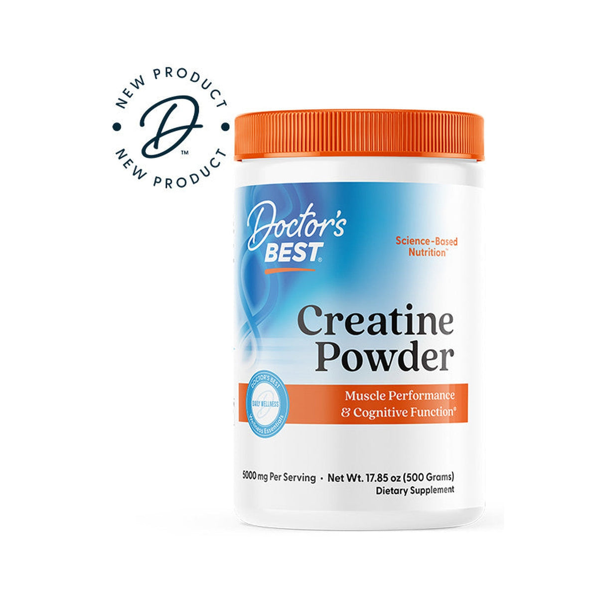 Doctor's Best Creatina En Polvo Sin Sabor 500 g