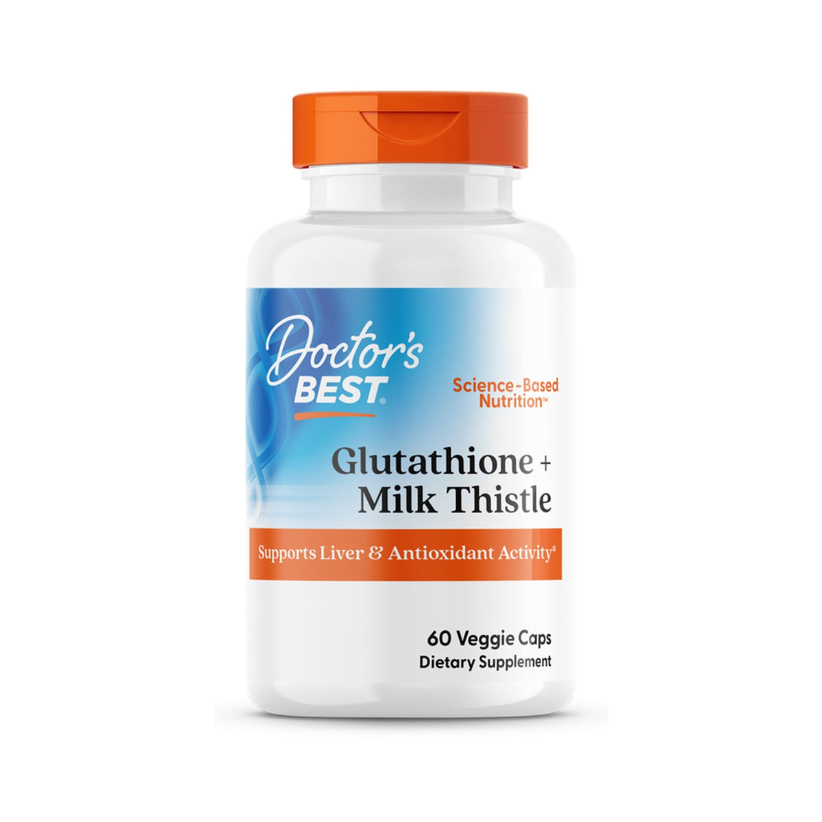 Doctor's Best Glutatión Con Cardo Mariano 60 Cápsulas