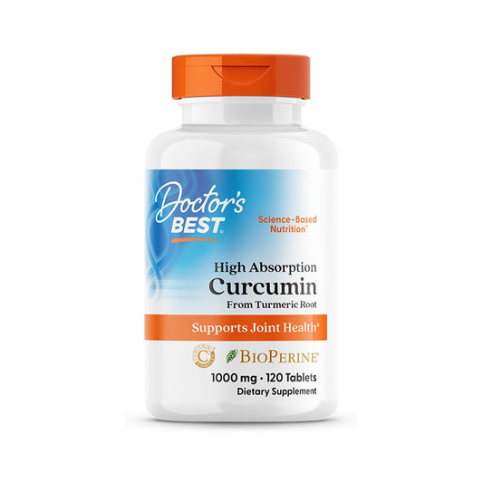 Doctor's Best Curcumina Alta Absorción 1,000 Mg 120 Tabletas