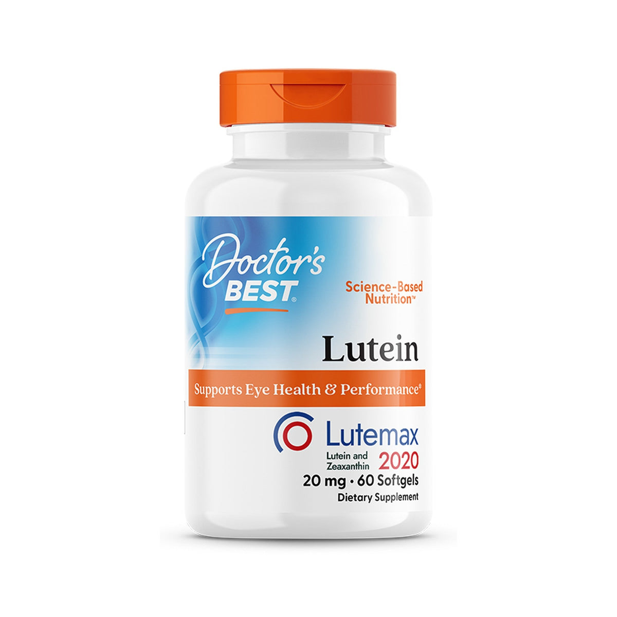 Doctor's Best Luteína Lutemax 2020 20 Mg 60 Cápsulas Blandas