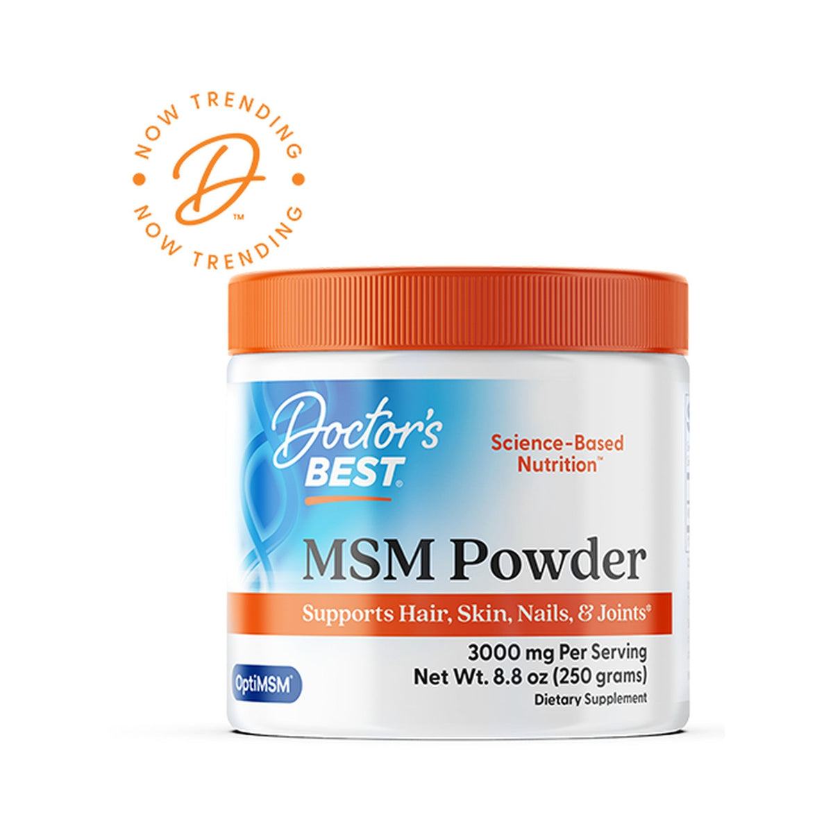 Doctor's Best MSM En Polvo OptiMSM 250 g