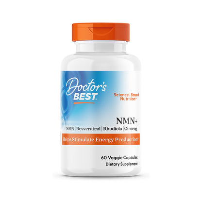 Doctor's Best NMN+ 200 Mg 60 Cápsulas