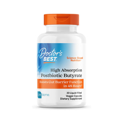 Doctor's Best Butirato Postbiótico Alta Absorción