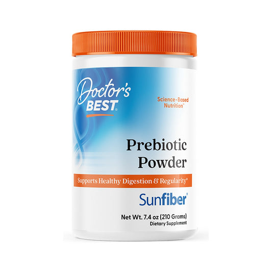 Doctor's Best Fibra Prebiótica En Polvo Sunfiber Sin Sabor 210 g