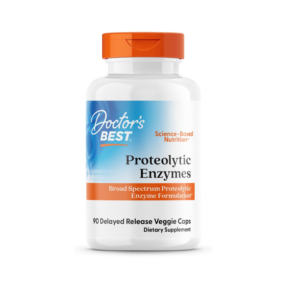 Doctor's Best Enzimas Proteolíticas 90 Cápsulas