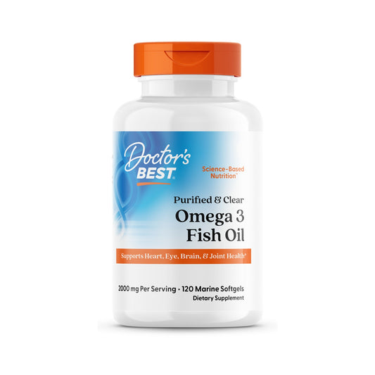 Doctor's Best Aceite De Pescado Omega 3 Purificado