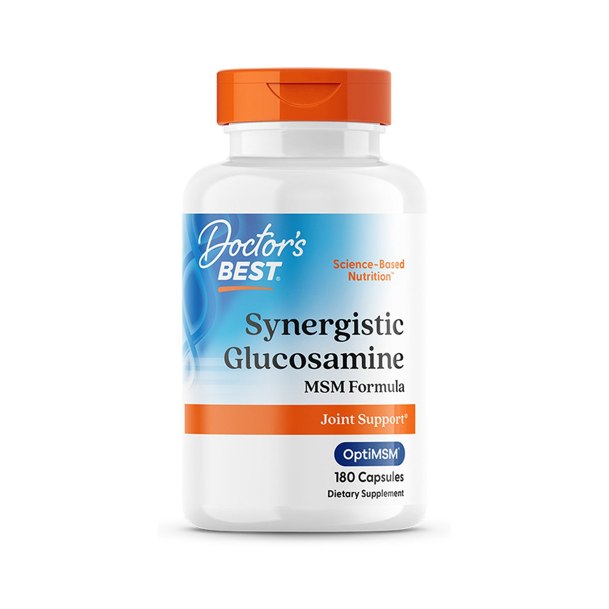 Doctor's Best Glucosamina Y MSM OptiMSM 180 Cápsulas