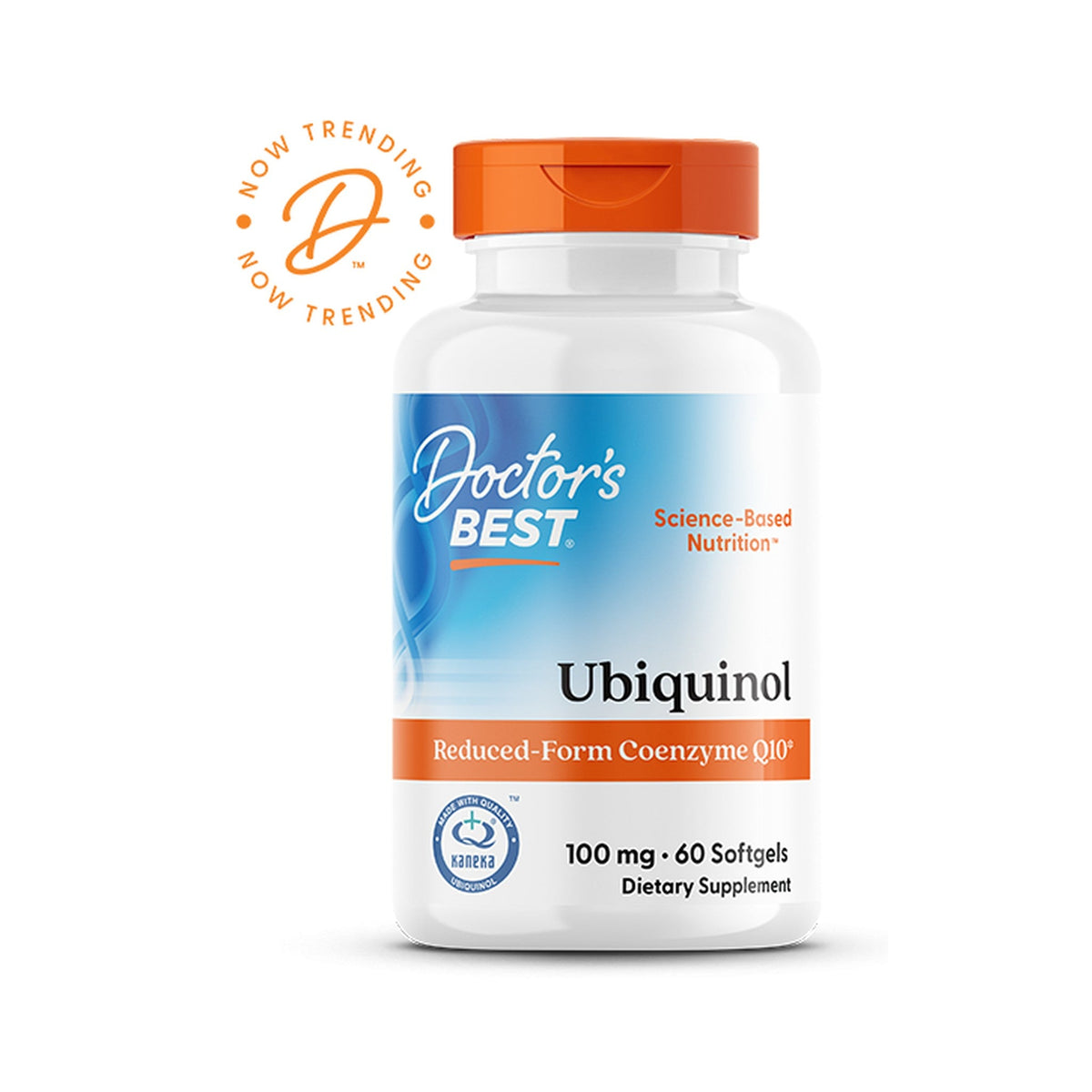 Doctor's Best Ubiquinol Kaneka 100 Mg 60 Cápsulas Blandas