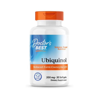 Doctor's Best Ubiquinol Kaneka 200 Mg 30 Cápsulas Blandas