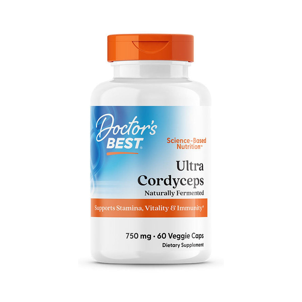 Doctor's Best Cordyceps Ultra 750 Mg 60 Cápsulas