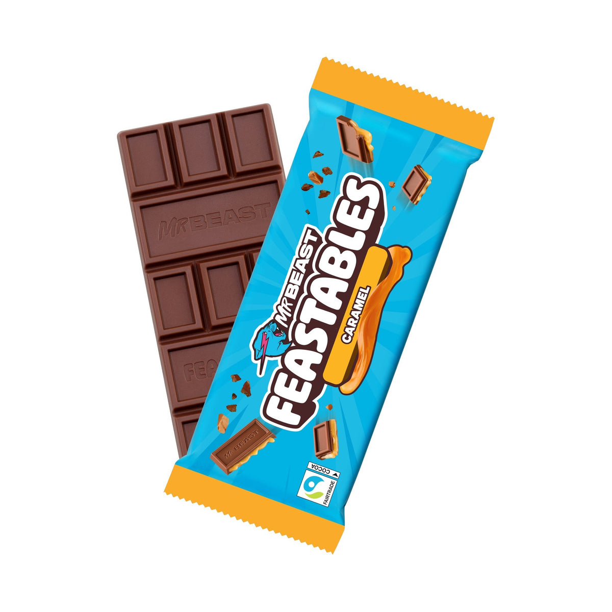 Feastables Mr Beast Chocolate Con Caramelo