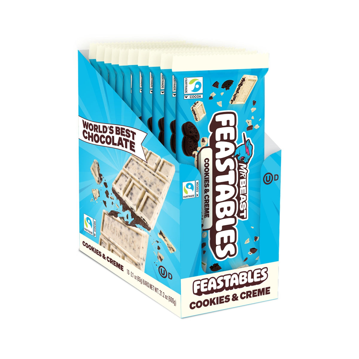 Feastables Mr Beast Chocolate Cookies & Creme