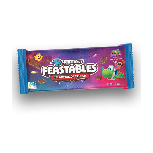 Feastables Mario Galaxy Chocolate Cocoa Crunch