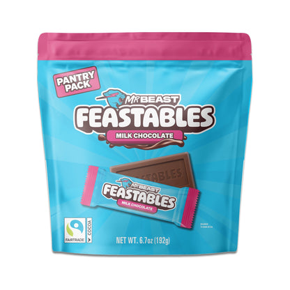 Feastables Mr Beast Chocolate Con Leche Pantry Pack